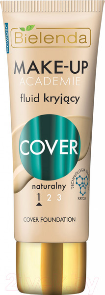 Изображение товара Тональный крем Bielenda Make-Up Academie маскирующий тон светлый (30г)