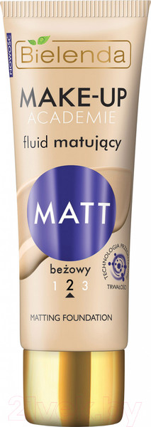 Изображение товара Тональный крем Bielenda Make-Up Academie Matt тон бежевый (30г)