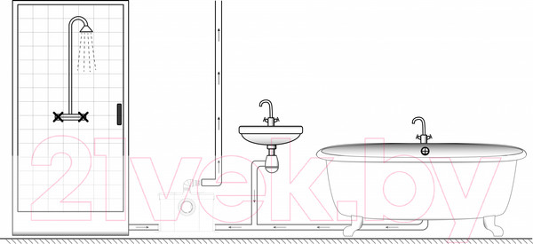 Изображение товара Канализационная установка Jemix STP-OPTIMA