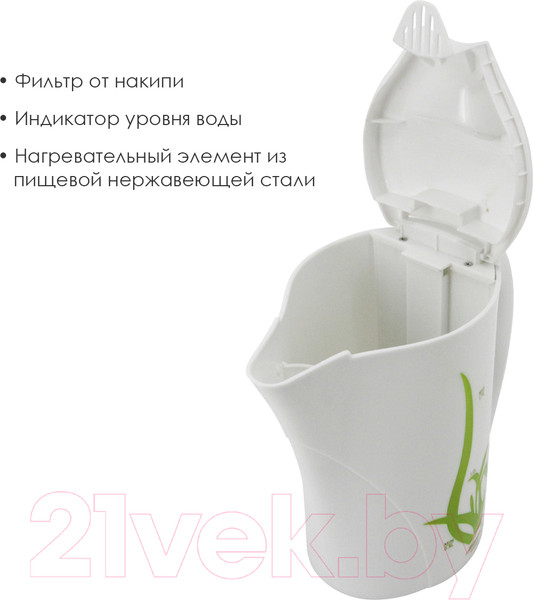 Изображение товара Электрочайник Atlanta ATH-2305 (зеленый)