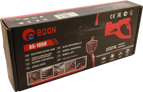 Изображение товара Сабельная пила Edon RS-1050