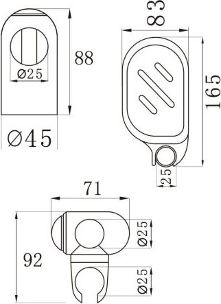 Изображение товара Душевой гарнитур AV Engineering AVSSS-029