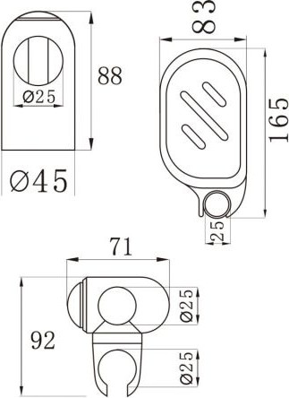 Изображение товара Душевой гарнитур AV Engineering AVSSS-030
