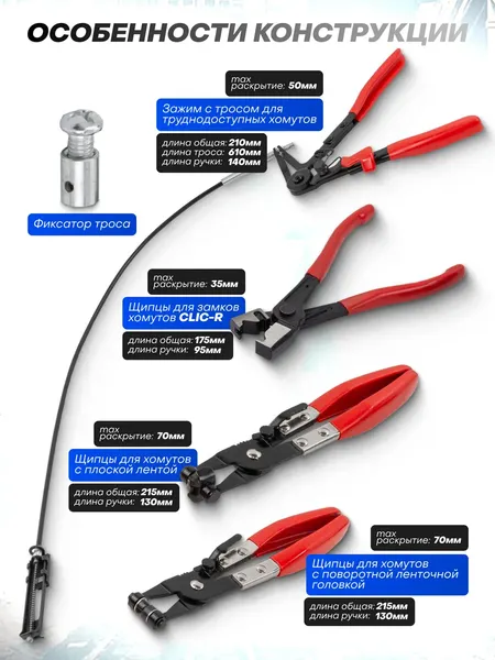Изображение товара Набор съемников Forsage F-909G3 (17779)