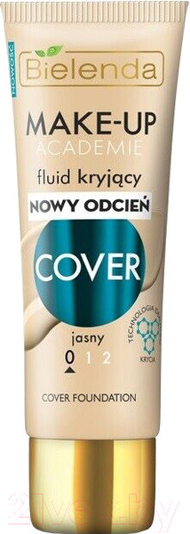 Изображение товара Тональный крем Bielenda Make-Up Academie Cover №00 светлый (30г)