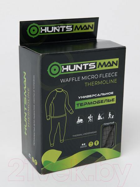 Изображение товара Комплект термобелья Huntsman Thermoline Фактурный флис (р-р 56-58, серый)
