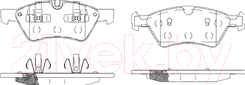 Изображение товара Тормозные колодки Patron PBP1830