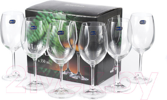 Изображение товара Набор бокалов Bohemia Crystal Lara 40415/350 (6шт)