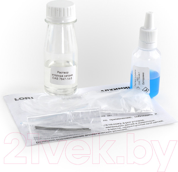 Изображение товара Набор для опытов Lori Химические опыты. Магия меди / Оп-008