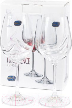 Изображение товара Набор бокалов Bohemia Crystal Turbulence 40774/350-2 (2шт)