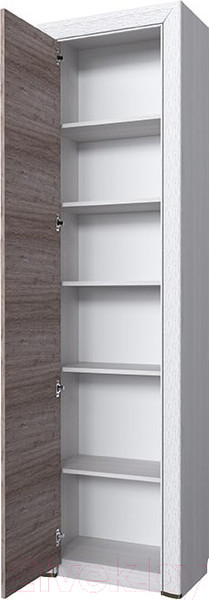 Изображение товара Шкаф-пенал Anrex Olivia 1D (вудлайн кремовый/дуб аскона)