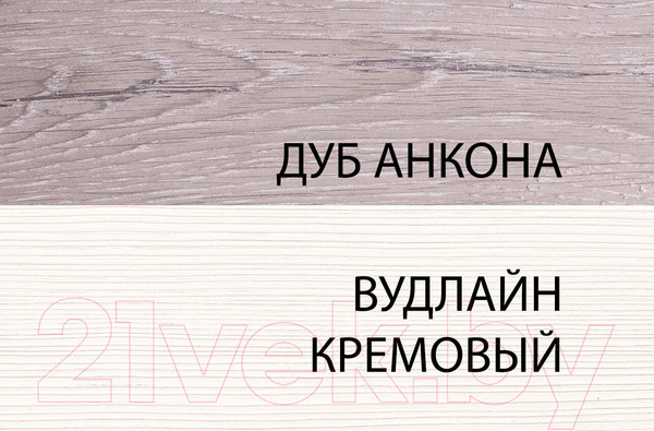 Изображение товара Шкаф-пенал Anrex Olivia 1D (вудлайн кремовый/дуб аскона)