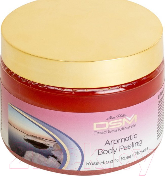 Изображение товара Скраб для тела Mon Platin Ароматический с экстрактом роз и шиповника (330мл)