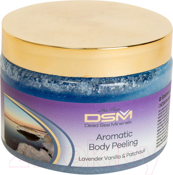 Изображение товара Скраб для тела Mon Platin Ароматический с экстрактом лаванды ванили и пачули (330мл)