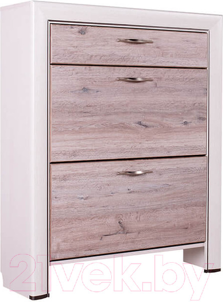 Изображение товара Тумба для обуви Anrex Olivia 2D1S (вудлайн кремовый/дуб анкона)