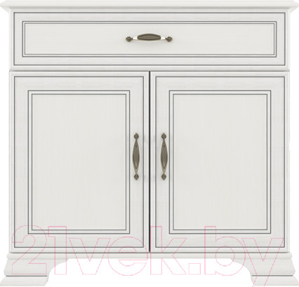 Изображение товара Тумба Anrex Tiffany 2D1S (вудлайн кремовый)