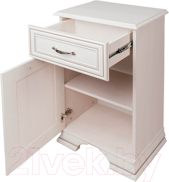 Изображение товара Тумба Anrex Tiffany 1D1S (вудлайн кремовый)