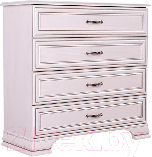 Изображение товара Комод Anrex Tiffany 4S (вудлайн кремовый)