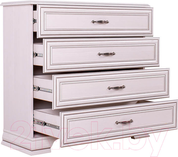 Изображение товара Комод Anrex Tiffany 4S (вудлайн кремовый)