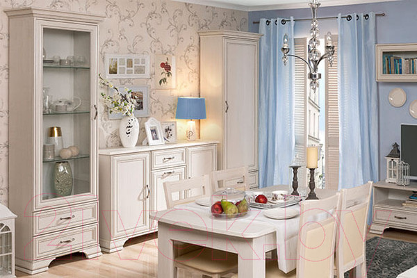 Изображение товара Тумба Anrex Tiffany 3D1S (вудлайн кремовый)