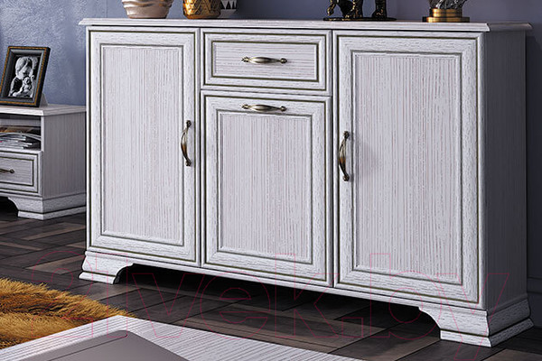 Изображение товара Тумба Anrex Tiffany 3D1S (вудлайн кремовый)