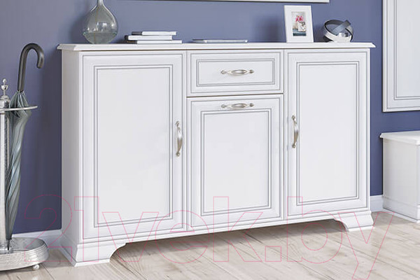 Изображение товара Тумба Anrex Tiffany 3D1S (вудлайн кремовый)