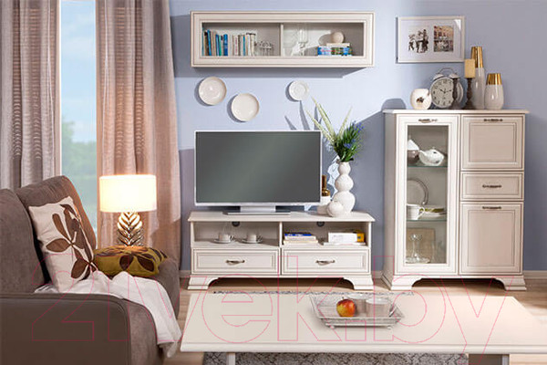 Изображение товара Тумба Anrex Tiffany RTV 2S2N (вудлайн кремовый)