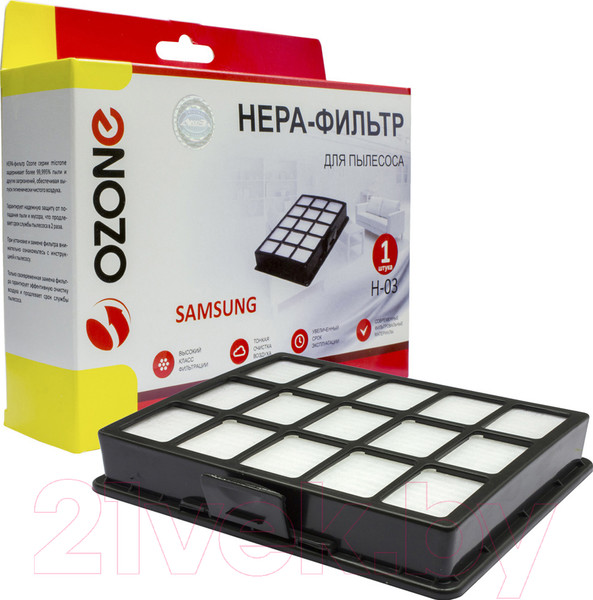 Изображение товара Фильтр для пылесоса OZONE H-03