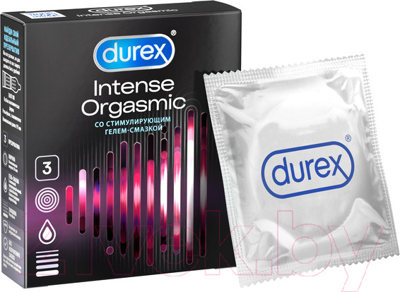Изображение товара Презервативы Durex Intense Orgasmic №3 (3шт)