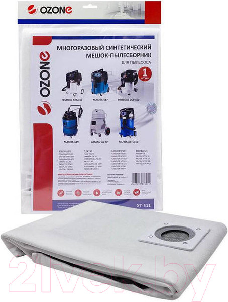 Изображение товара Пылесборник для пылесоса OZONE XT-511