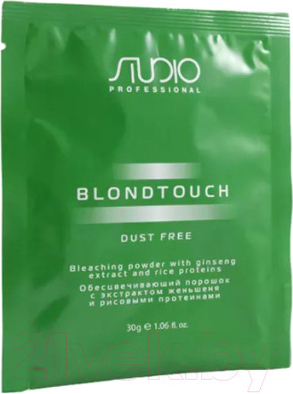 Изображение товара Порошок для осветления волос Kapous С экстрактом женьшеня и рисовыми протеинами (30г)