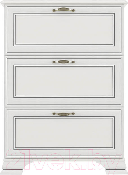 Изображение товара Тумба для обуви Anrex Tiffany 3D (вудлайн кремовый)