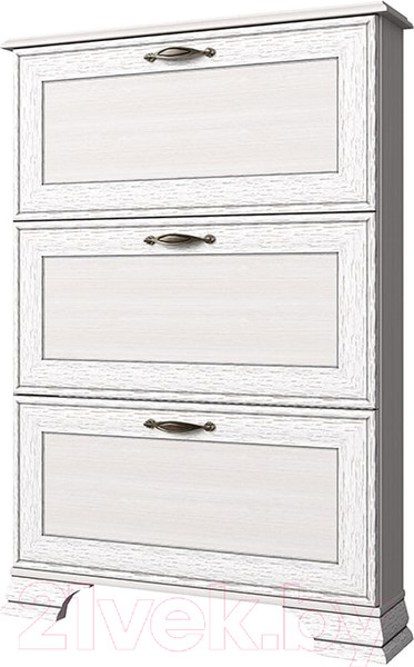 Изображение товара Тумба для обуви Anrex Tiffany 3D (вудлайн кремовый)