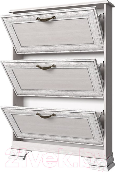 Изображение товара Тумба для обуви Anrex Tiffany 3D (вудлайн кремовый)