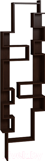 Изображение товара Стеллаж Глазов Twist (орех шоколадный)