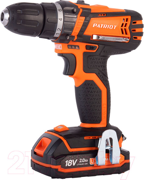 Изображение товара Аккумуляторная дрель-шуруповерт PATRIOT BR 181UES