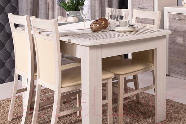 Изображение товара Обеденный стол Anrex Olivia (вудлайн кремовый)