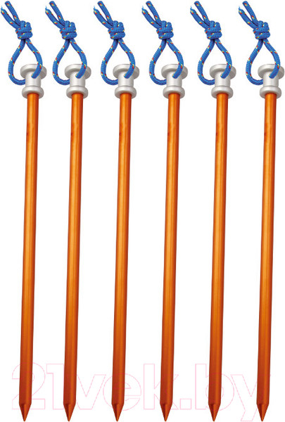 Изображение товара Набор колышков для палатки AceCamp 2719 (6шт)