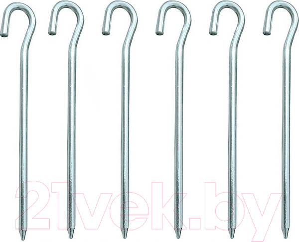 Изображение товара Набор колышков для палатки High Peak Aluminim Erdnagel / 42227 (6шт)