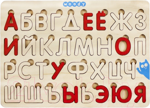 Изображение товара Развивающая игра Woody Умные буквы / 02505
