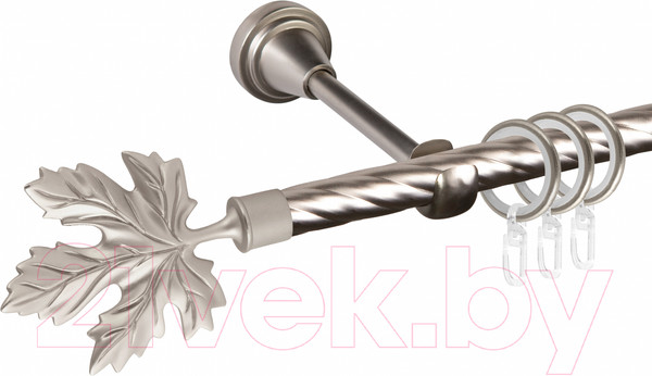 Изображение товара Карниз для штор АС ФОРОС Grace D16K + наконечники Клен (1.4м, сатин)