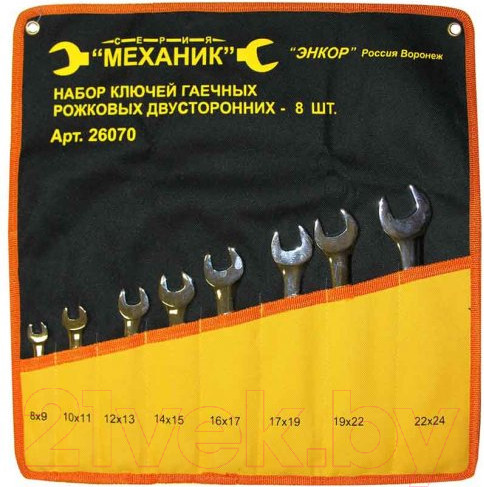 Изображение товара Набор ключей Энкор 26070