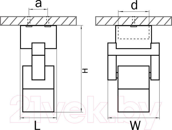 Изображение товара Спот Lightstar Illumo L1 051047 (черный)
