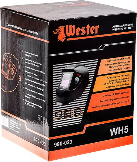 Изображение товара Сварочная маска Wester WH5 990-023