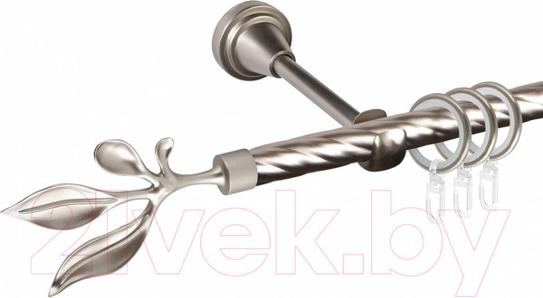 Изображение товара Карниз для штор АС ФОРОС Grace D16K + наконечники Баваро (3м, сатин)