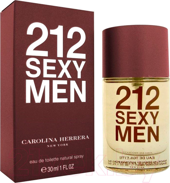 Изображение товара Туалетная вода Carolina Herrera 212 Sexy Men (30мл)