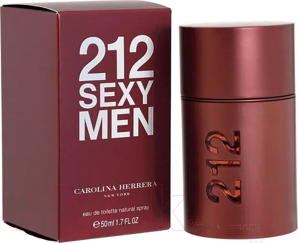 Изображение товара Туалетная вода Carolina Herrera 212 Sexy Men (50мл)