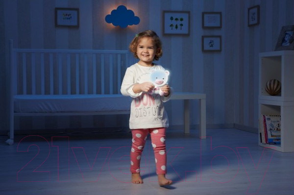 Изображение товара Ночник Chicco Медвежонок Dreamlight / 98301 (розовый)