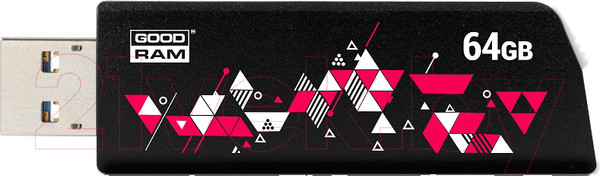 Изображение товара USB flash накопитель Goodram UCL3 64GB (UCL3-0640K0R11)
