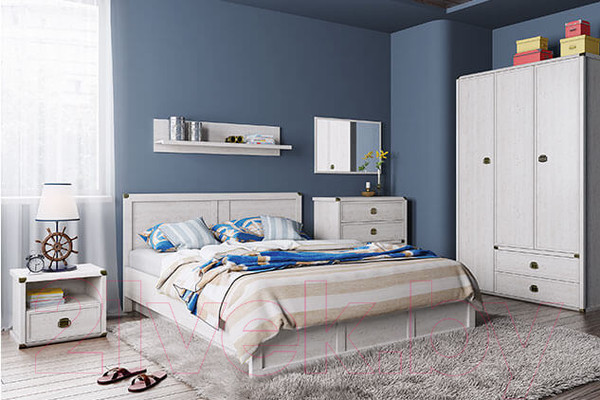 Изображение товара Комод Anrex Magellan 4S (сосна винтаж)